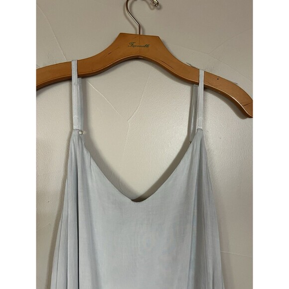 Malai Mini Tank Slip Dress, Sea Foam ombré, fully lined, Vacay Beach Dress NEW L - Picture 8 of 14